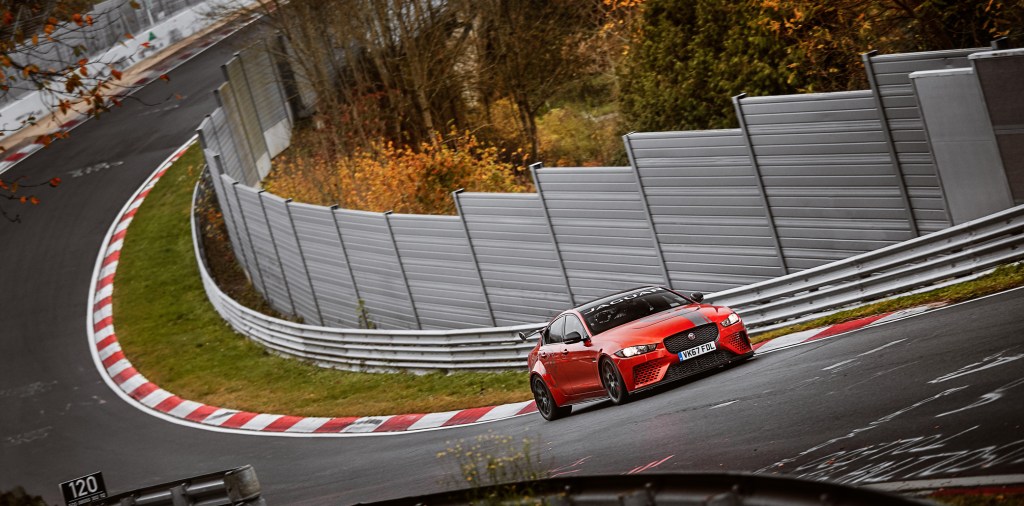 Jaguar’s XE SV Project 8 is now the fastest sedan around the&nbsp;Nürburgring