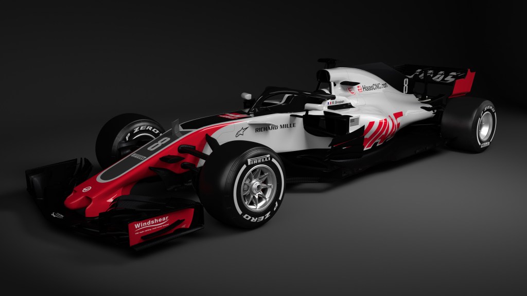 F1 2018: HAAS F1&nbsp;VF-18