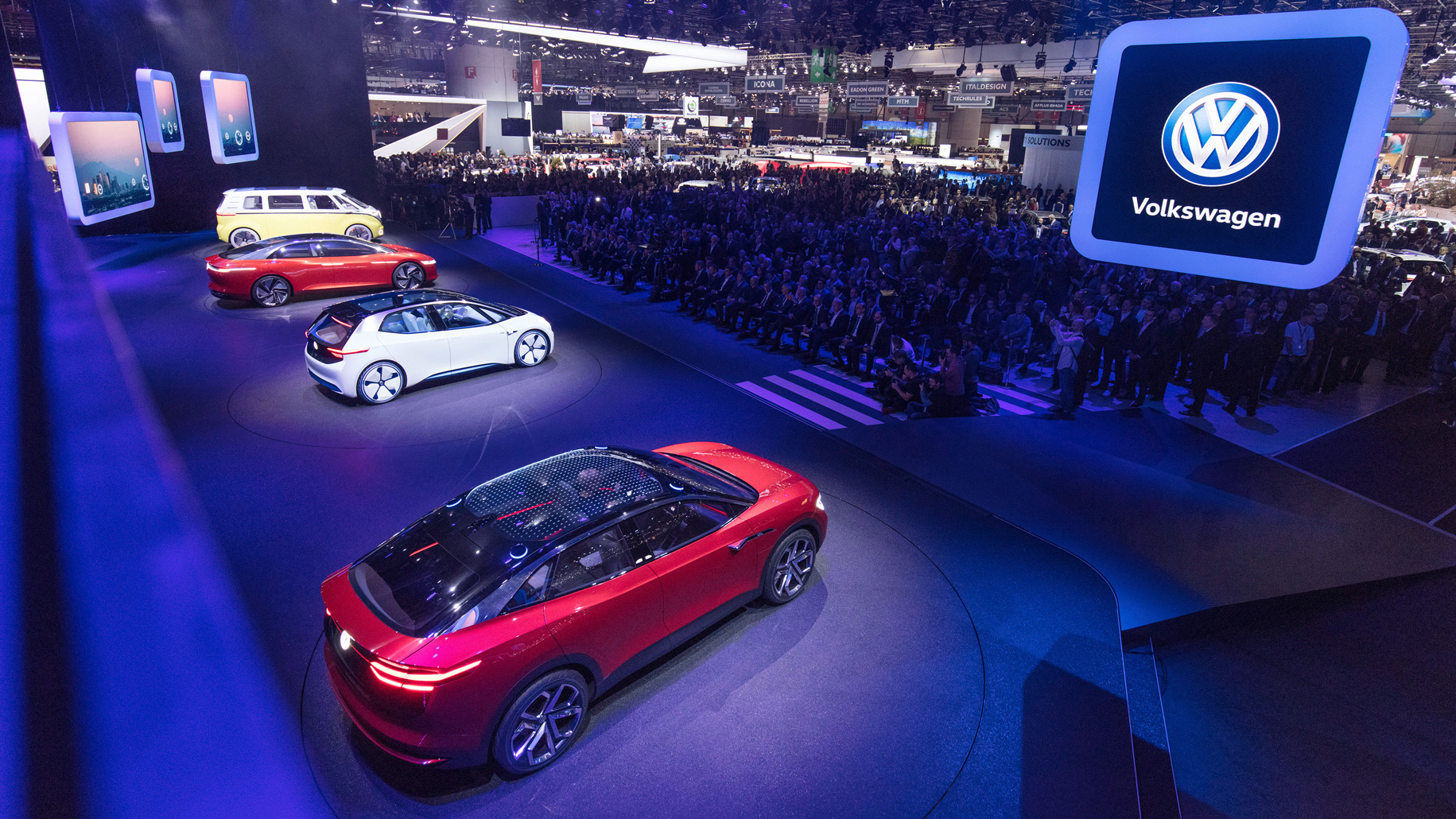 Volkswagen Pressekonferenz, Internationaler Automobilsalon Genf 2018
