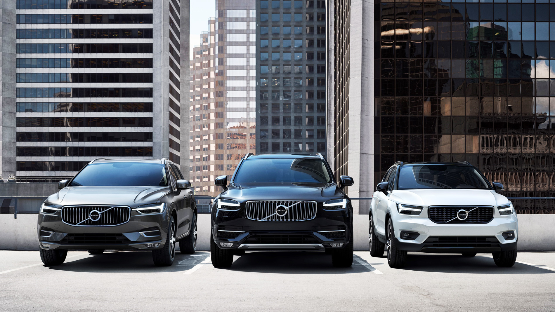 Volvo Cars' SUV line-up