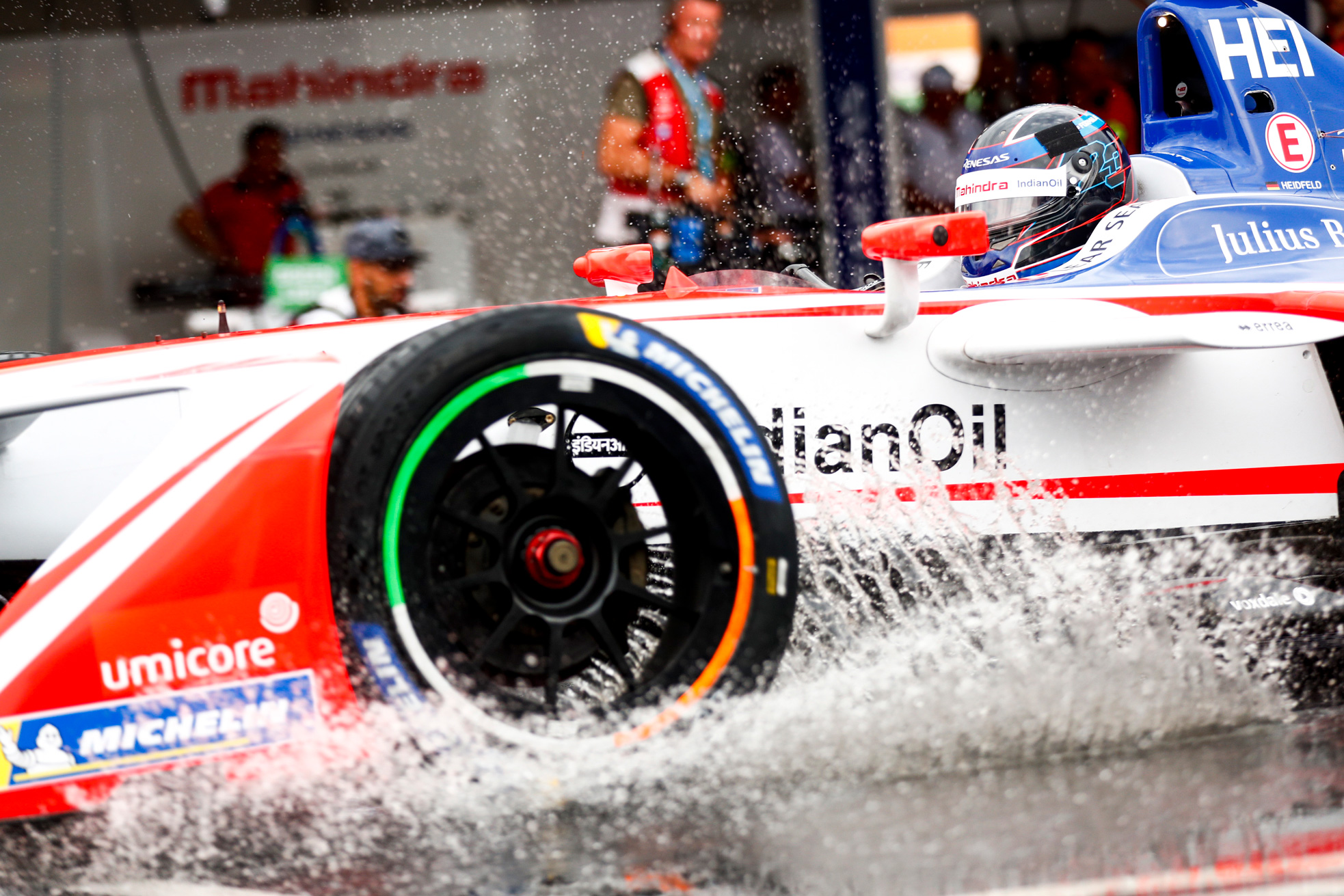 Nick Heidfeld (GER), Mahindra Racing, Mahindra M4Electro.