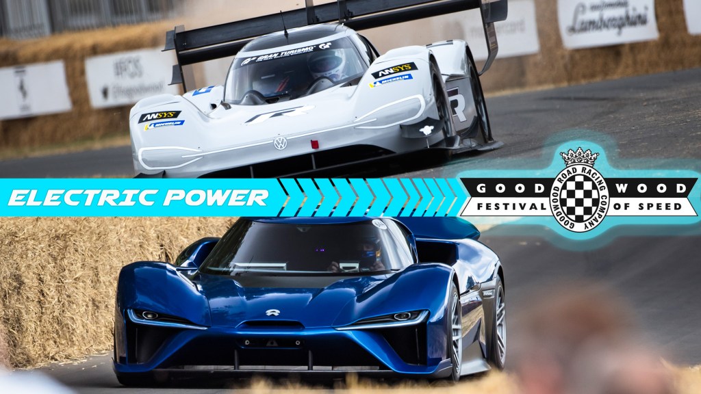 EVs blitz the timesheets at Goodwood FoS&nbsp;2018