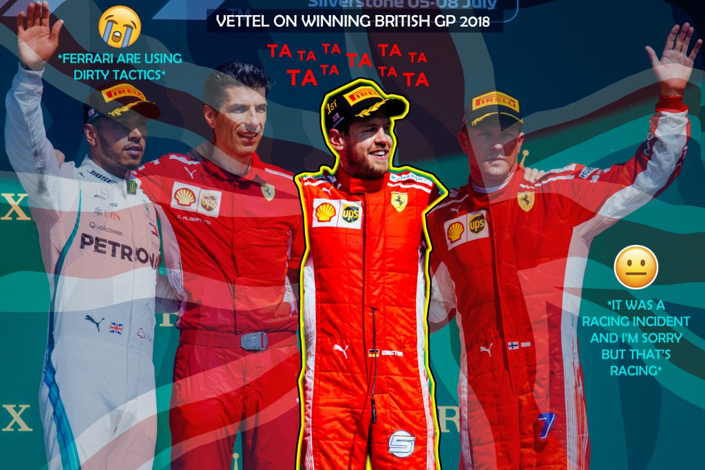 Vettel dethrones Hamilton at Silverstone: F1&nbsp;2018