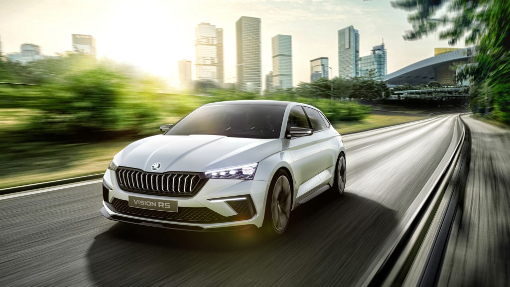 Skoda Vision RS Hybrid Hot Hatch Concept: 2018 Paris Motor&nbsp;Show
