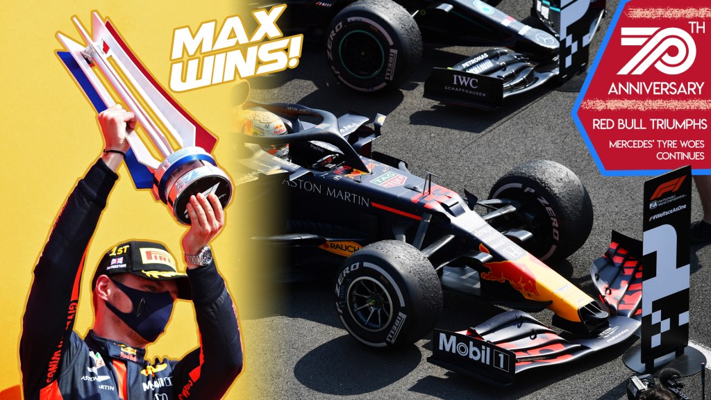 Verstappen Wins 70th Anniversary GP At Silverstone: F1&nbsp;2020