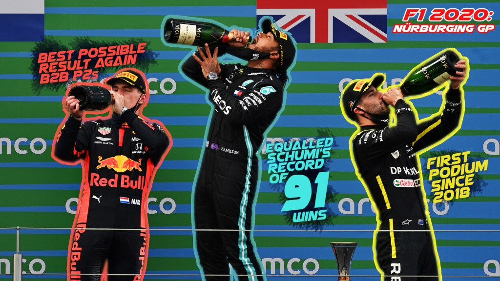 Ricciardo Finally Gets A Podium With Renault At The Nürburgring GP: F1&nbsp;2020