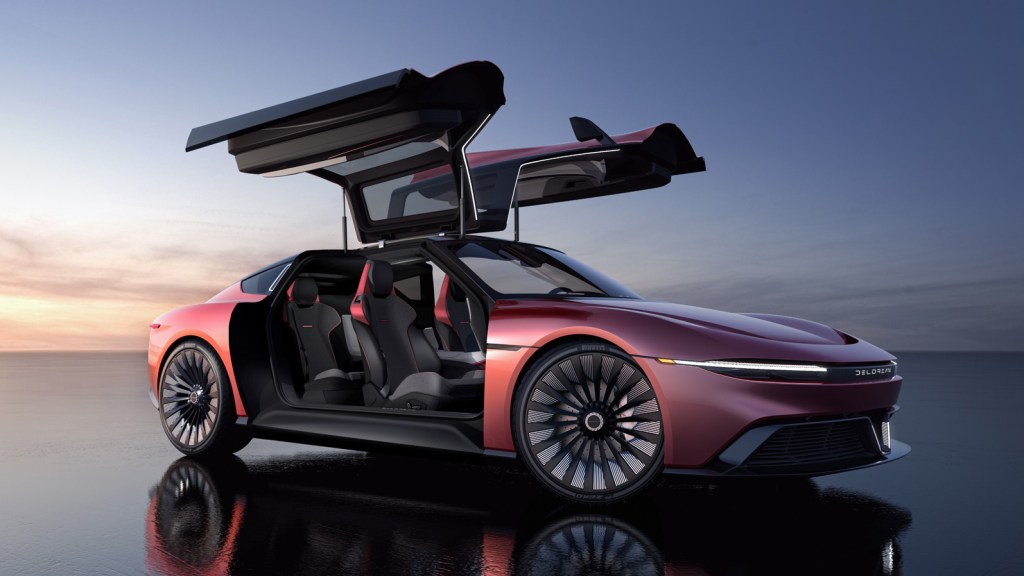DeLorean Is Coming Back With A Sports EV! Here’s A First Look At The&nbsp;Alpha5